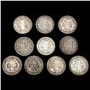 Image 2 : [10] 1869-S-1891-O Assorted US Type Coins HIGH GRADE