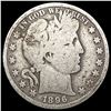 Image 1 : 1896 O Barber Half Dollar NICELY CIRCULATED
