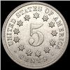 Image 2 : 1869 Shield Nickel CLOSELY UNCIRCULATED