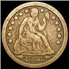 Image 1 : 1853 Seated Liberty Dime NICELY CIRCULATED