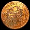 Image 2 : 1806 Draped Bust Half Cent NICELY CIRCULATED