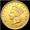 Image 1 : 1856 Rare Gold Dollar CLOSELY UNCIRCULATED