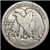 Image 2 : 1917 D Rev Walking Liberty Half Dollar NICELY CIRCULATED