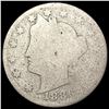 Image 1 : 1886 Shield Nickel NICELY CIRCULATED