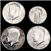 Image 1 : 1929-1976 Silver Coin Lot (4) HIGH GRADE