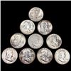 Image 1 : 1944-1954 BU Half Dollar Lot (10) HIGH GRADE