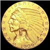 Image 1 : 1909 D $5 Gold Half Eagle CHOICE AU