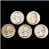 Image 1 : 1932 Washington Quarter Lot (5) HIGH GRADE