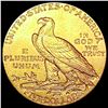 Image 2 : 1910 $5 Gold Half Eagle CHOICE AU
