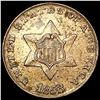 Image 1 : 1853 Silver Three Cent CLOSELY UNCIRCULATED