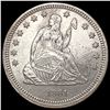 Image 1 : 1861 Seated Liberty Quarter CHOICE AU