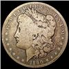 Image 1 : 1890-CC Morgan Silver Dollar NICELY CIRCULATED