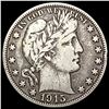 1915-S Barber Half Dollar LIGHTLY CIRCULATED