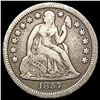 Image 1 : 1857 Seated Liberty Dime NICELY CIRCULATED