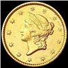 Image 1 : 1851 Rare Gold Dollar CHOICE AU