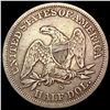 Image 2 : 1857-S Seated Liberty Half Dollar NICELY CIRCULATED