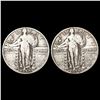 Image 1 : [2] 1930-S Standing Liberty Quarters [2 Coins] HIGH GRADE