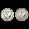 Image 2 : [2] 1930-S Standing Liberty Quarters [2 Coins] HIGH GRADE