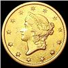 Image 1 : 1851-O Rare Gold Dollar CLOSELY UNCIRCULATED