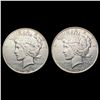 Image 1 : 1934-1935 Peace Dollars (2) HIGH GRADE