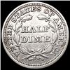 Image 2 : 1853 Seated Liberty Half Dime UNCIRCULATED