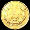 Image 2 : 1857 Rare Gold Dollar CLOSELY UNCIRCULATED