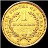 Image 2 : 1853 Rare Gold Dollar CLOSELY UNCIRCULATED