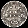 Image 2 : 1857 O Seated Liberty Half Dime CLOSELY UNCIRCULATED
