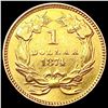 Image 2 : 1874 Rare Gold Dollar CLOSELY UNCIRCULATED