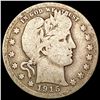 Image 1 : 1915-S Barber Quarter NICELY CIRCULATED