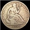 Image 1 : 1858 Seated Liberty Half Dollar NICELY CIRCULATED