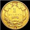 Image 2 : 1874 Rare Gold Dollar CLOSELY UNCIRCULATED