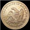 Image 2 : 1854 Arrows Seated Liberty Quarter CLOSELY UNCIRCULATED
