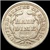 Image 2 : 1854 Arrows Seated Liberty Half Dime CLOSELY UNCIRCULATED