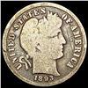 Image 1 : 1893 Barber Dime NICELY CIRCULATED