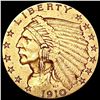 Image 1 : 1910 $2.50 Gold Quarter Eagle HIGH GRADE