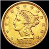 Image 1 : 1853 $2.50 Gold Quarter Eagle HIGH GRADE