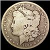 Image 1 : 1890-CC Tailbar Morgan Silver Dollar NICELY CIRCULATED