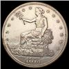 1875-S Silver Trade Dollar CLOSELY UNCIRCULATED