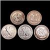 Image 2 : 1858-1944 Varied Date US Half Dollar Lot [5 C oins] HIGH GRADE