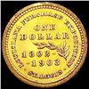 Image 2 : 1903 Lewis & Clark Rare Gold Dollar CHOICE AU