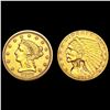 Image 1 : 1873-1915 $2.5 Gold Eagle Lot (2) UNCIRCULATED