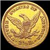 Image 2 : 1891 $2.50 Gold Quarter Eagle CLOSELY UNCIRCULATED