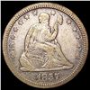 Image 1 : 1857 Seated Liberty Quarter LIGHTLY CIRCULATED