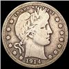 Image 1 : 1914 S Barber Half Dollar NICELY CIRCULATED