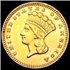 Image 1 : 1874 Rare Gold Dollar CHOICE AU
