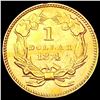 Image 2 : 1874 Rare Gold Dollar CHOICE AU