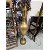 Image 2 : Large Brass Vase with Home Decor - Approx 5+ Feet Tall