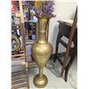 Image 4 : Large Brass Vase with Home Decor - Approx 5+ Feet Tall