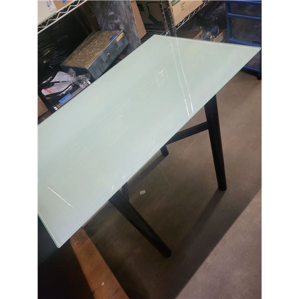 Apartment Studio Size Glass Table - Marker for Sizing Reference